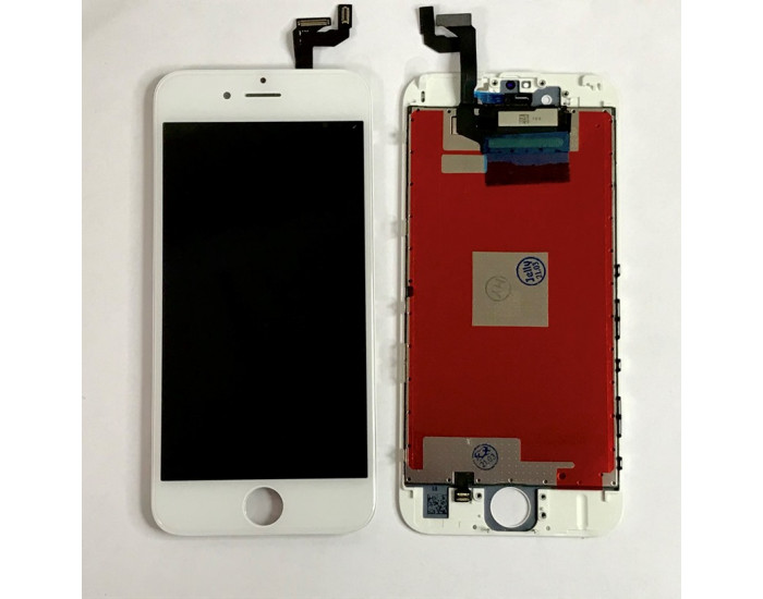 Дисплей з сенсорним екраном (модуль) iPhone 6S, білий, High Copy