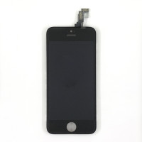 Дисплей с сенсорным экраном (модуль) iPhone 5C, черный, High Copy