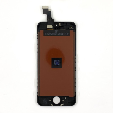 Дисплей с сенсорным экраном (модуль) iPhone 5C, черный, High Copy