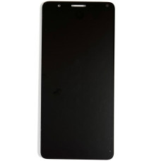 Дисплей з сенсорним екраном (модуль) Samsung A01 Core / A013 / M01 Core (M013), чорний, оригінал