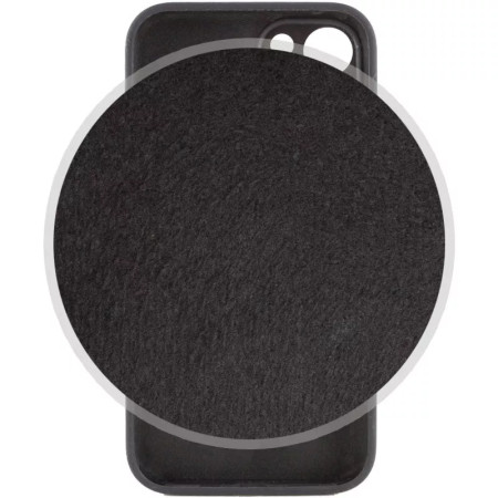 Чехол-силикон оригинал Full Camera Soft Matte iPhone 13 Pro Max Black (Класс B)