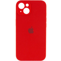 Чехол-силикон оригинал Full Camera Soft Matte iPhone 13 Red (Класс А)