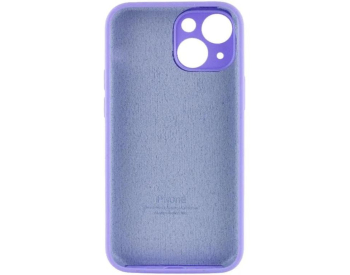 Чехол-силикон оригинал Full Camera Soft Matte iPhone 13, Lavander