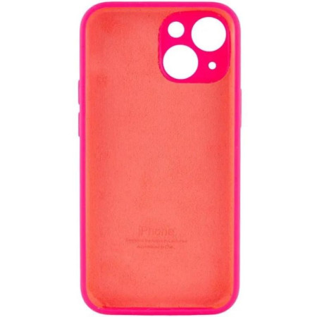 Чехол-силикон оригинал Full Camera Soft Matte iPhone 13 Pro Max Hot Pink (Класс B)