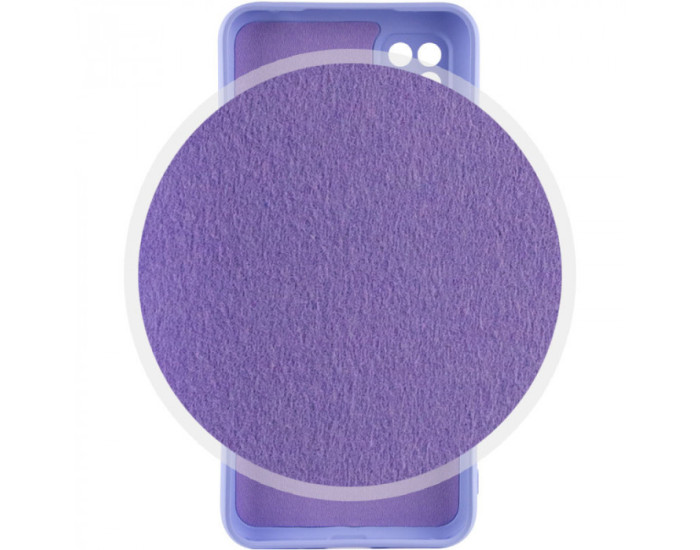 Чехол-силикон оригинал Full Camera Soft Matte iPhone 13, Light blue