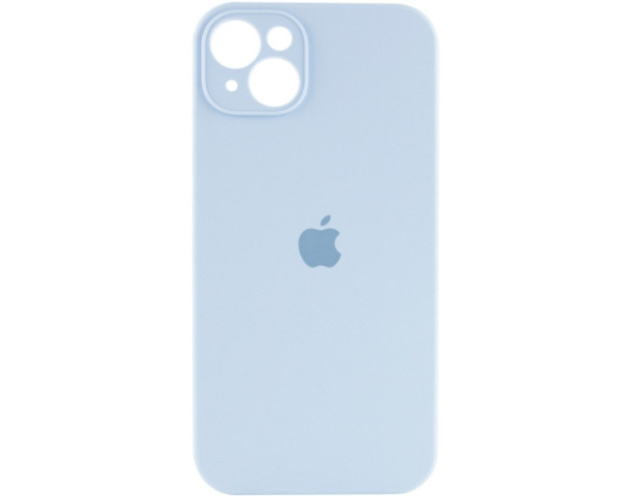 Чехол-силикон оригинал Full Camera Soft Matte iPhone 13 Pro (Голубой / Sweet Blue)