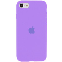 Чохол-силікон оригінал Colorfull Full Cover Soft Matte iPhone 7 Plus/8 Plus Pink/Lilac