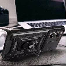 Чехол-силикон Camshield Serge Ring Magnet Xiaomi Poco X7 Pro Черный
