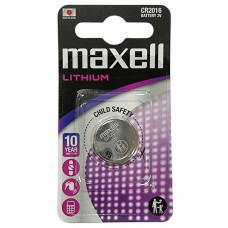 Батарейка CR2016 Maxell Lithium 3V 1bl