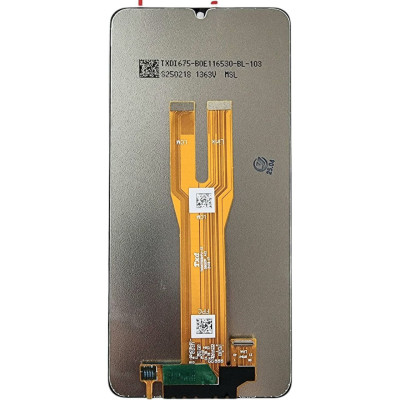 Дисплей з сенсорним екраном (модуль) Samsung A065 Galaxy A06, чорний, з вузьким обідком. incell (orig/big size)