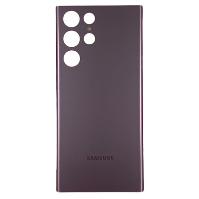 Задня панель корпуси для Samsung S908B, S22 Ultra 5G, Burgundy Red