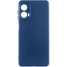 Чохол-силікон Cover Lakshmi Full Camera Motorola Moto G85, (Темно-синій / Dark Blue)