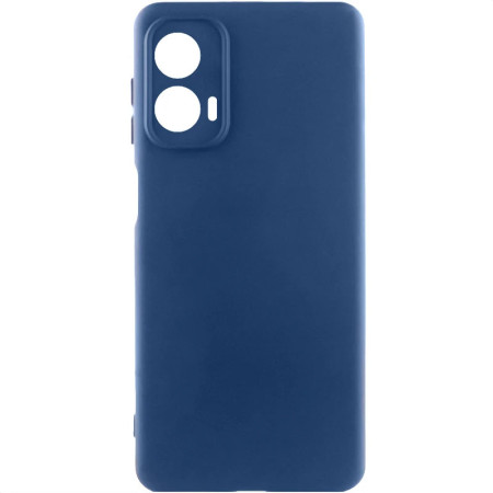 Чехол-силикон Cover Lakshmi Full Camera Motorola Moto G85, (Темно-синий / Dark Blue)