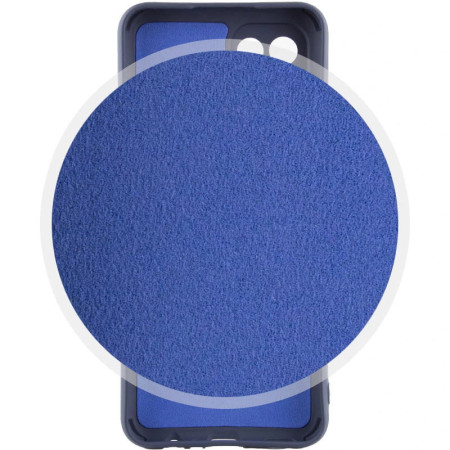 Чехол-силикон Cover Lakshmi Full Camera Motorola Moto G85, (Темно-синий / Dark Blue)