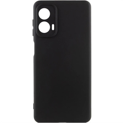 Чохол-силікон Cover Lakshmi Full Camera Motorola Moto G85, (Чорний / Black)