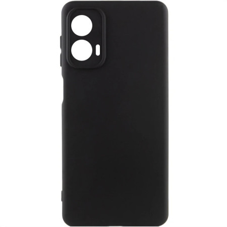 Чехол-силикон Cover Lakshmi Full Camera Motorola Moto G85, (Черный / Black) (Класс А)