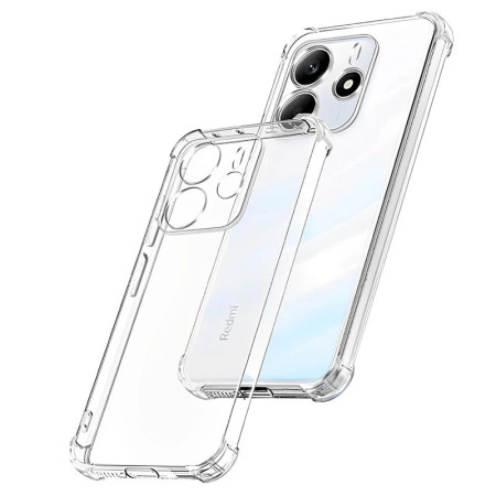 Чехол-силикон Getman Ease logo усиленные углы Redmi Note 14 4G, (UA/Europe) Прозрачный