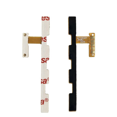 Шлейф для Motorola Moto E7 Power, кнопок звуку, кнопки включення