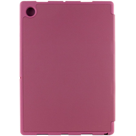 Чехол-книга Smart Case with Pencil на планшет Samsung Tab A9 SM-X110 / SM-115 8.7" сливовый