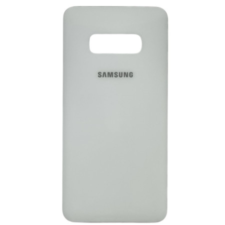 Задняя панель корпуса для Samsung G970, S10e, белая (Класс А)