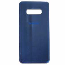 Задняя панель корпуса для Samsung G970, S10e, синяя (Класс А)