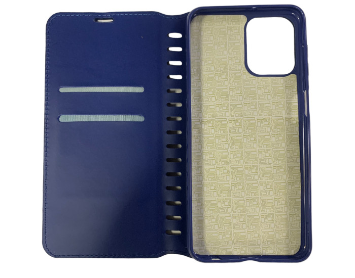 Чохол-книга Leather Folio Samsung M33 5G M336 синій