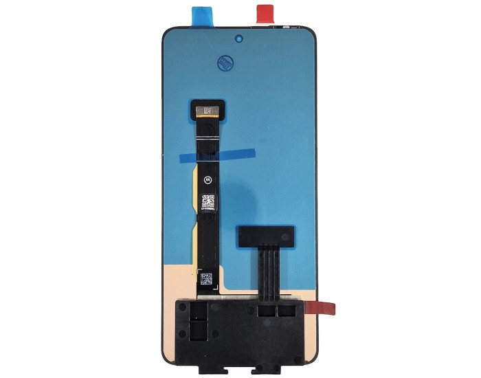 Дисплей з сенсорним екраном (модуль) Motorola XT2347 Moto G84, чорний, оригінал P-OLED