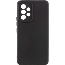 Чехол-силикон Getman Liquid Silk Full Camera Samsung A515 Galaxy A51 (Черный / Black) (Класс B)