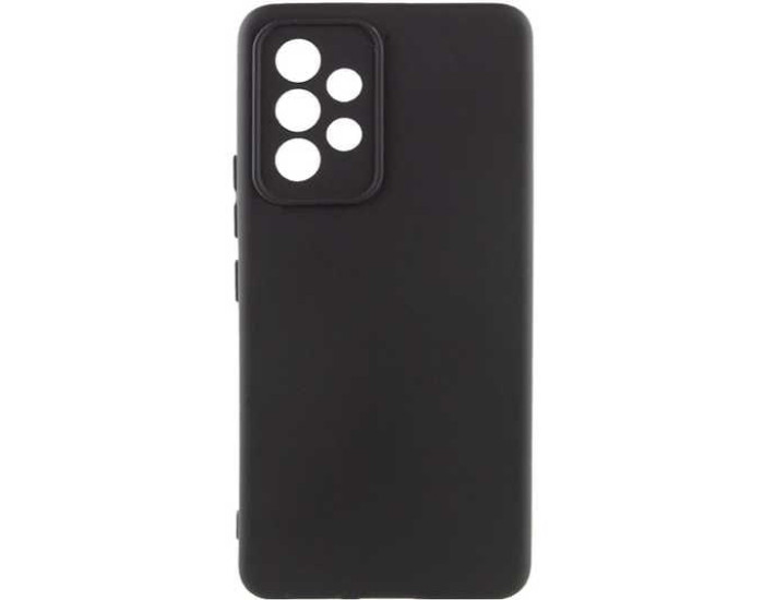 Чехол-силикон Getman Liquid Silk Full Camera Samsung A515 Galaxy A51 (Черный / Black)