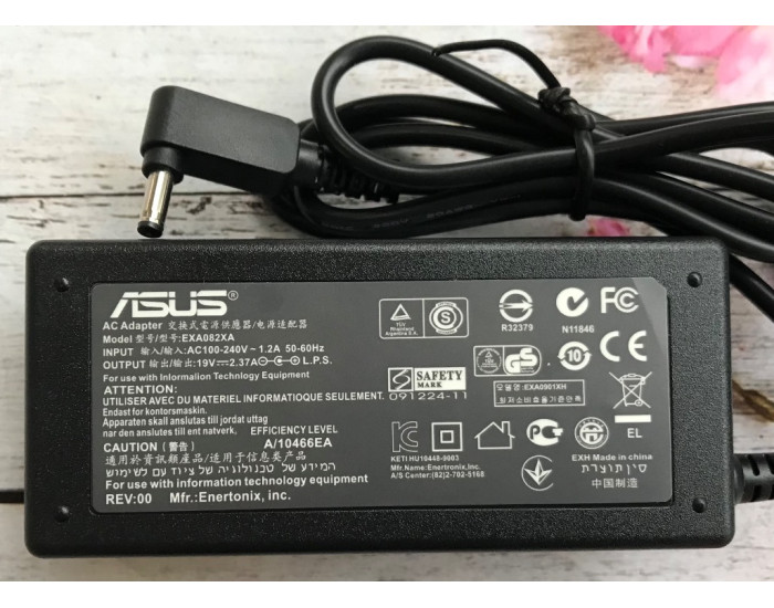 Блок питания для ноутбука Asus 19V/2.37A (4.0 * 1.35) без сетевого кабеля