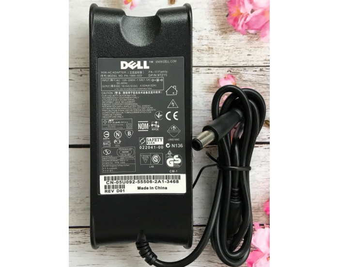 Блок питания для ноутбука DELL 19.5V/4.62A (7.4 * 5.0) без сетевого кабеля