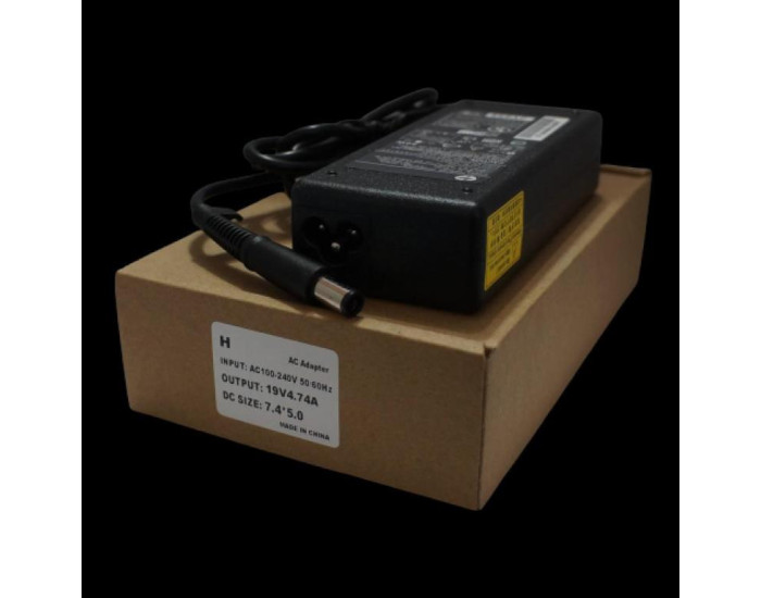 Блок питания для ноутбука HP 19V/4.74A (7.4 * 5.0) без сетевого кабеля