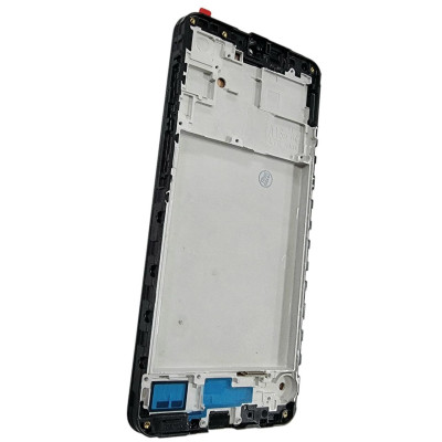 Дисплей з сенсорним екраном (модуль) Samsung A16 4G, чорний з рамкою In-Cell