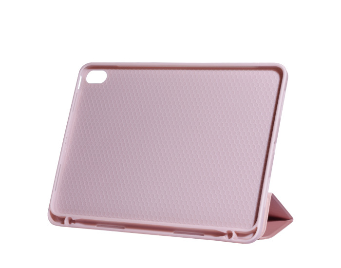 Чохол-книга на планшет Smart Case With Pencil iPad AIR 4 (2020) 10.9" / AIR 5 (2022) 10.9" / AIR 11 (2024/2025) рожеве золото