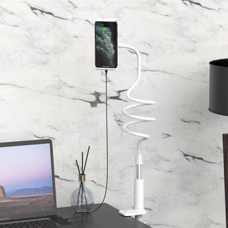 Настольный держатель Hoco PH24 Balu Tablet PC Stand (Silver / White)