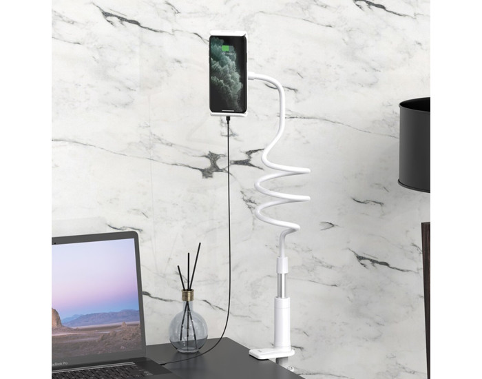 Настольный держатель Hoco PH24 Balu Tablet PC Stand (Silver / White)