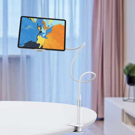 Настольный держатель Hoco PH24 Balu Tablet PC Stand (Silver / White)