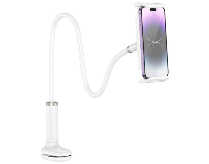 Настольный держатель Hoco HD10 Bamboo lazy stand, белый