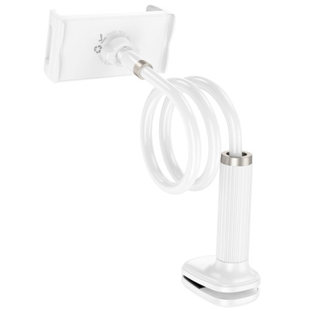 Настольный держатель Hoco HD10 Bamboo lazy stand White