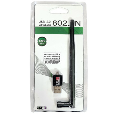 WiFi адаптер USB+Антена LV-UW03 802.11N (1200Mbps)