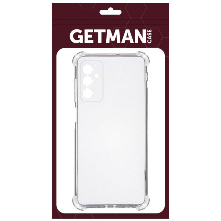 Чехол-силикон Getman Ease усиленные углы Samsung Galaxy A15 4G/5G / M15 5G, Прозрачный (Класс B)