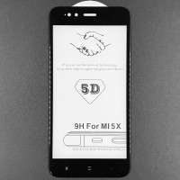 Захисне Скло Full Glue Xiaomi Mi 5X / Mi A1 Black