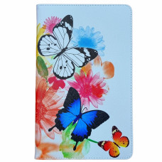 Чехол-книга Smart Case with Pencil на планшет Samsung Tab A9 SM-X110 / SM-115 8.7" Бабочки