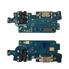 Шлейф для Samsung A235 Galaxy A23  коннектора зарядки, конектора наушников с микрофоном, High Copy (Класс А)