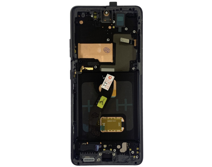Дисплей с сенсорным экраном (модуль) Samsung G998 Galaxy S21 Ultra, черный с рамкой, оригинал