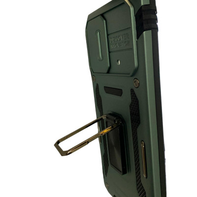 Чехол-Ударопрочный Camshield Army Ring Xiaomi Redmi Note 11/ Note 11S (Olive)