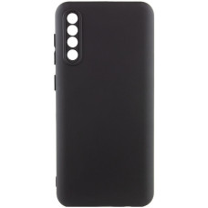 Чехол-силикон Getman Liquid Silk Full Camera Samsung Galaxy A50, A505, A30S, A307, A50S, A507 (Черный / Black) (Класс B)