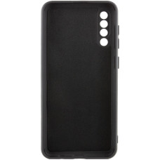 Чехол-силикон Getman Liquid Silk Full Camera Samsung Galaxy A50, A505, A30S, A307, A50S, A507 (Черный / Black)