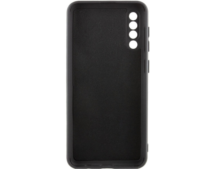 Чохол-силікон Getman Liquid Silk Full Camera Samsung Galaxy A50, A505, A30S, A307, A50S, A507 (Чорний / Black)