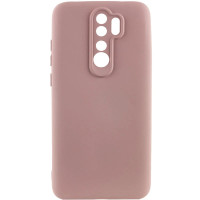 Чехол-силикон Getman Liquid Silk Full Camera Xiaomi Redmi Note 8 Pro, розовый песок